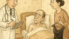 Banc: Soțul grav bolnav, cheamă doctorul