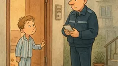 Banc: Sună soneria, apare un polițist