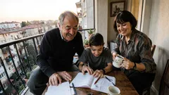 Povestire scurtă: Tema la mate a intrat în casă și n-a mai plecat