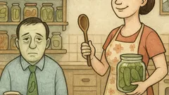 Banc: Nevasta mea e bucătăreasă desăvârșită…