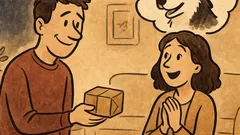 Banc: Iubi, ți-am luat cadou un cățel