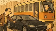 Banc: Vatman, vatman, cum se ajută tramvaiele?