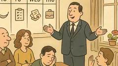 Banc: Un șef nou se adresează