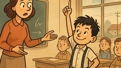 Banc: Profesoara întreabă de unde vine curentul