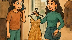 Banc: Două pițipoance stau de vorbă