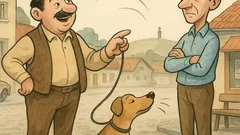 Banc: Am un câine extraordinar, mă simte