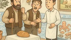 Poveste scurtă: Doi ciobani au deschis meniul mediteranean, iar întrebarea lor a oprit sala