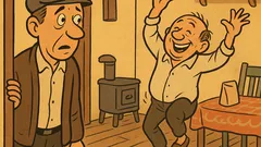 Banc: Ion îl vede pe Gheo țopăind